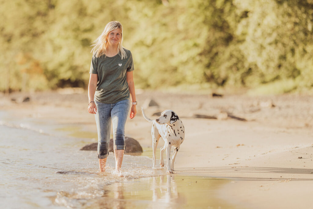 Dalmatiner am Ostseestrand – Fotoshooting Urlaub mit Hund